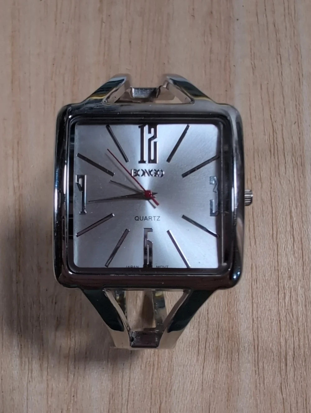Bongo Silver Bracelet Watch
